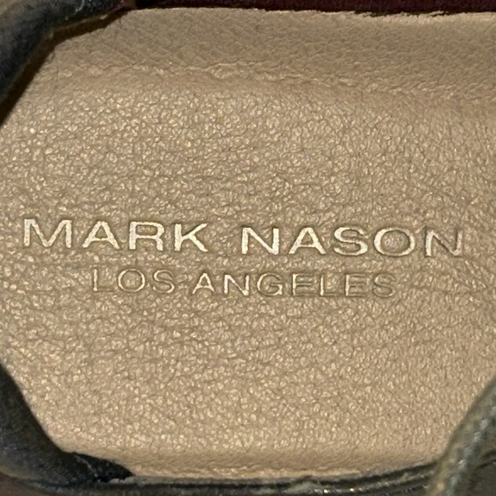 Mark Nason Mako Corey 68308 NVY Men's Size 9 Navy Blue Dress Shoes White Sole